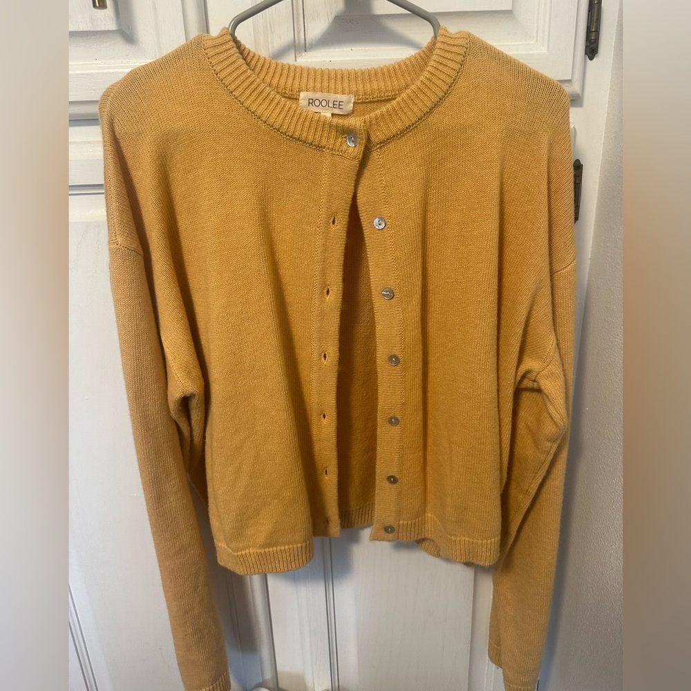 Mustard Cardigan